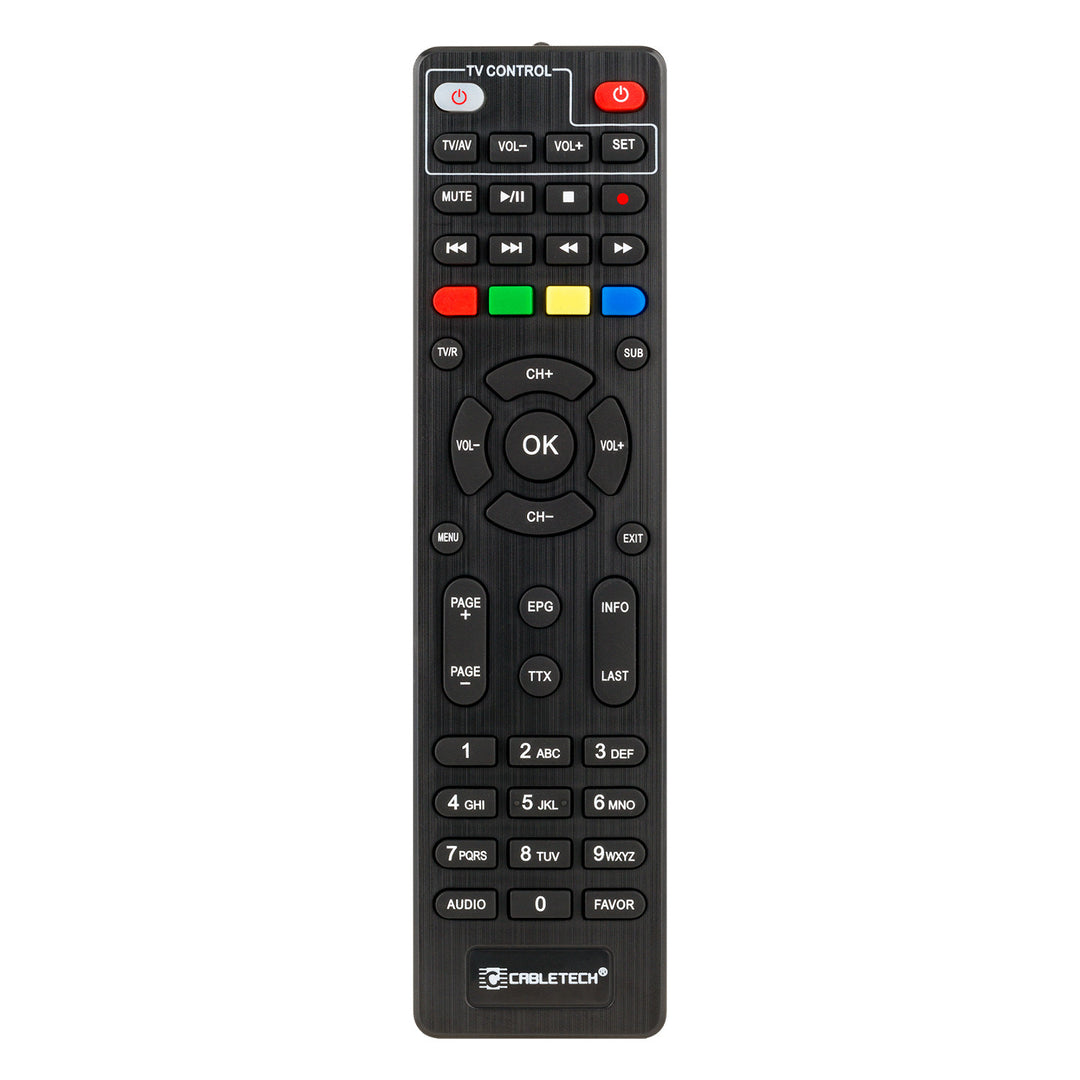 Sintonizador y descodificador DVB-T2 H.265 HEVC KrugerMatz KM0550D con EPG, PVR y Timeshift