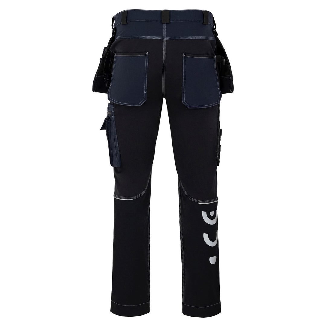 Calça Avacore Avaflex Stretch Cordura com Cós, Preto/Azul Marinho, Tamanho 52