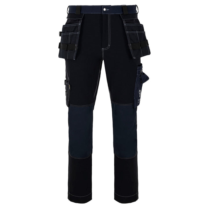 Calça Avacore Avaflex Stretch Cordura com Cós, Preto/Azul Marinho, Tamanho 52