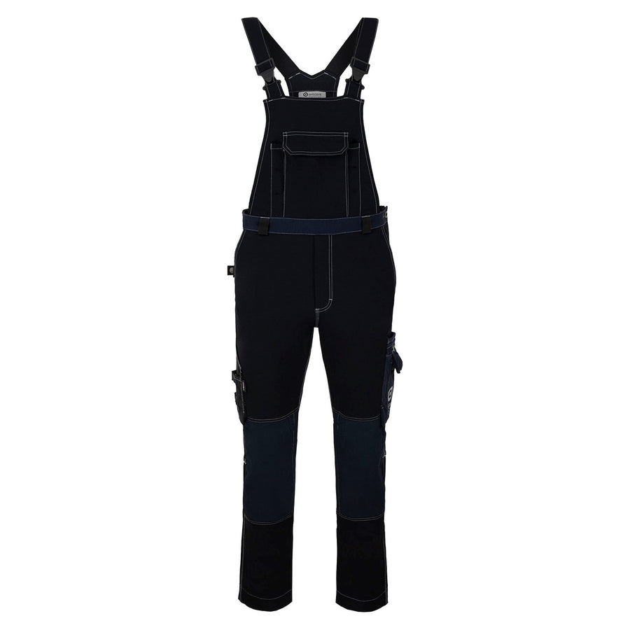Avacore Avaflex Peto de Trabajo con Bolsillos, Stretch, Cordura, Color Negro / Azul Marino, Talla 58