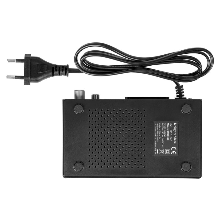 Sintonizador y descodificador DVB-T2 KM0550D H.265 HEVC EPG PVR Timeshift Kruger&Matz