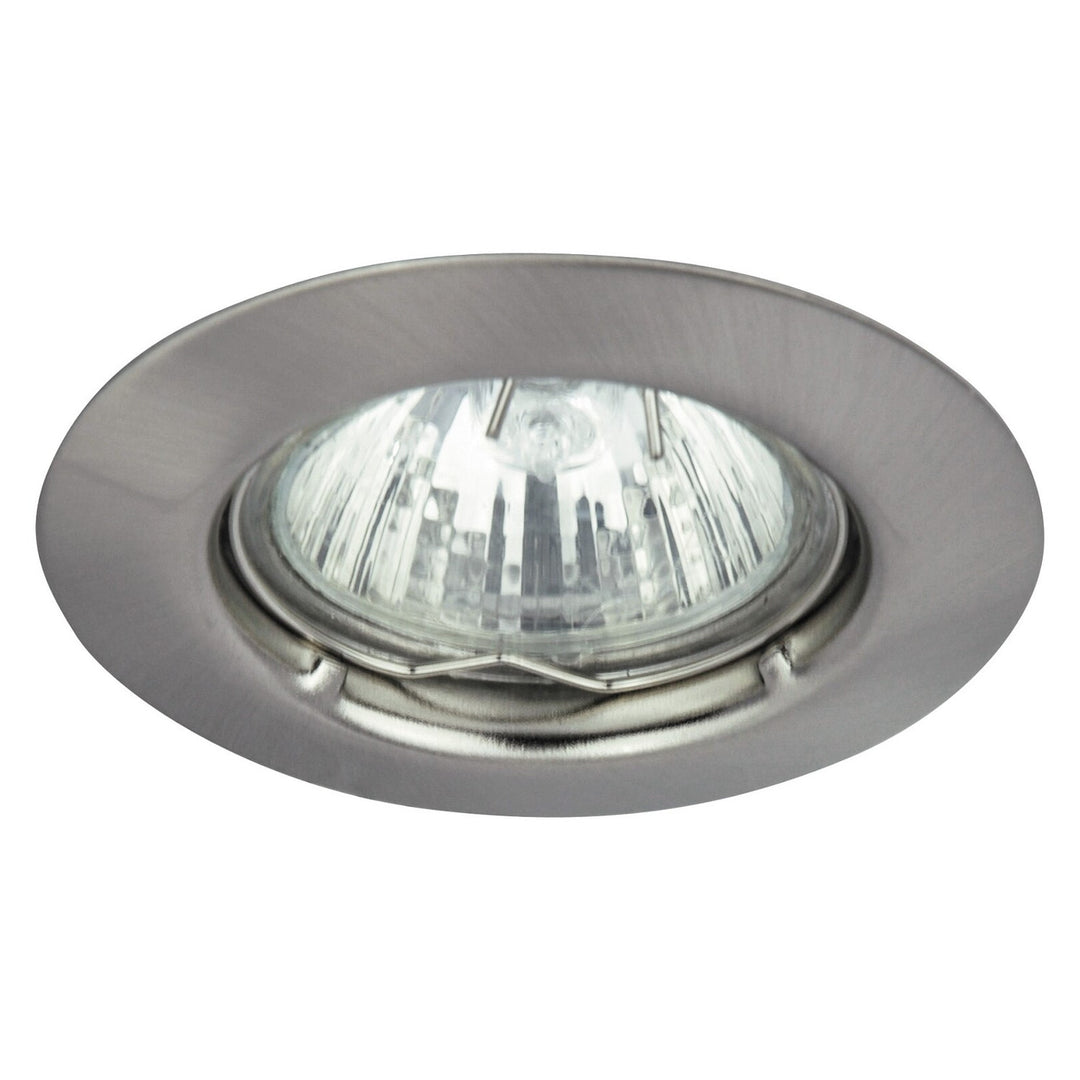 Rabalux Candeeiro de encastrar, IP20, cor cromado acetinado, GU5.3, 12V, Projector