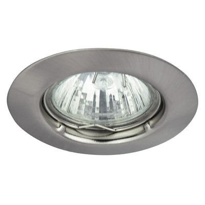 Rabalux Candeeiro de encastrar, IP20, cor cromado acetinado, GU5.3, 12V, Projector