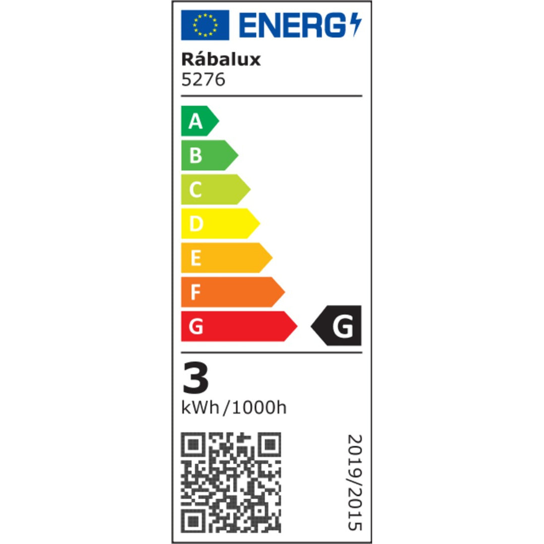 Rabalux Coco Candeeiro de superfície, Candeeiro de teto, LED 3W, IP44, branco