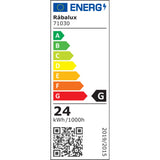 Rabalux Lámpara de techo, 24W LED, RGB, Bluetooth, Temporizador, Modelo Nikolaus