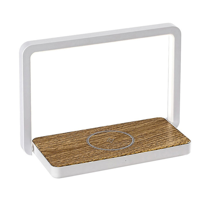 Candeeiro de mesa Rabalux com carregador indutivo QI, LED 4W, Buldus