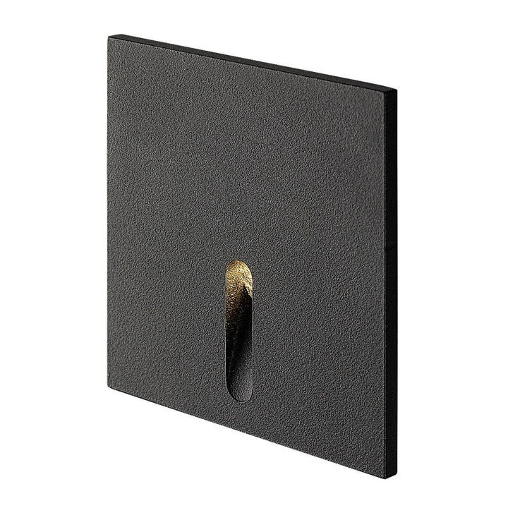 Candeeiro de escadas Rabalux, LED 3W, branco quente, preto, Boven