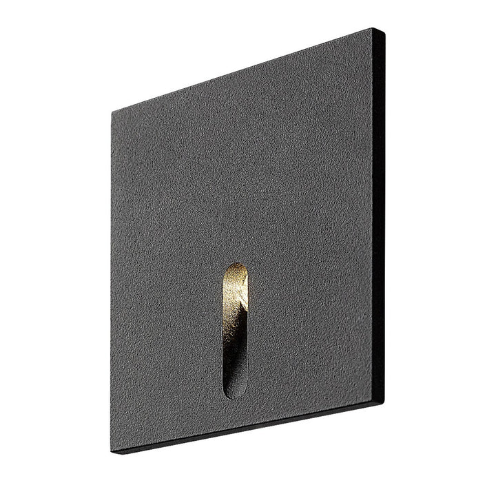 Candeeiro de escadas Rabalux, LED 3W, branco quente, preto, Boven
