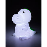 Candeeiro Infantil Rabalux, Luz de Noite Dinossauro, LED RGB, Branco Quente, IP20, Dinoo