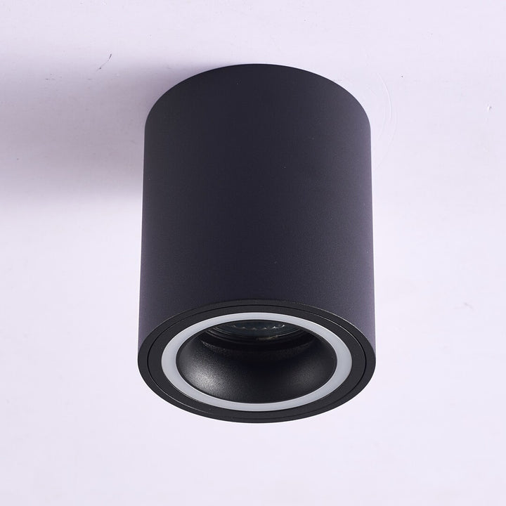 Candeeiro de teto Rabalux, casquilho GU10, 25 W máx., preto, Kobald
