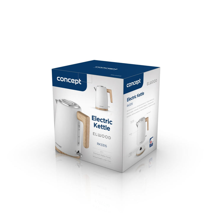 Chaleira Elétrica Concept, 2200 W, 1,7 L, Branca, RK3315