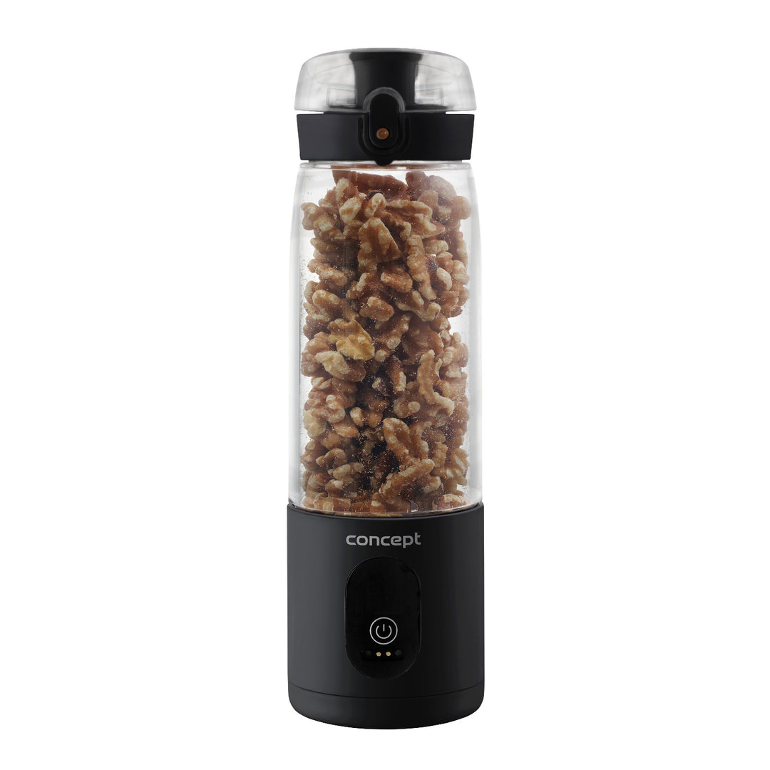 Liquidificador Pessoal Concept, 600 ml, Recarregável, Ião de Lítio, Preto, FitMaker SM4001