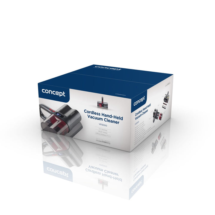 Aspirador portátil Concept, lâmpada esterilizadora UV-C, 11,1 V, 120 W, VP2000