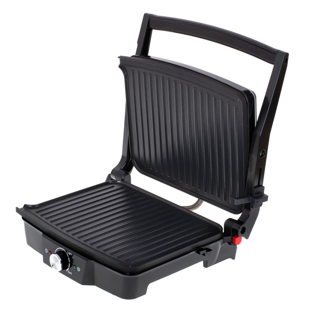 Parrilla eléctrica Camry, superficie grande de 28 x 23 cm, regulación de temperatura, potencia máxima de 2500 W, CR 3053