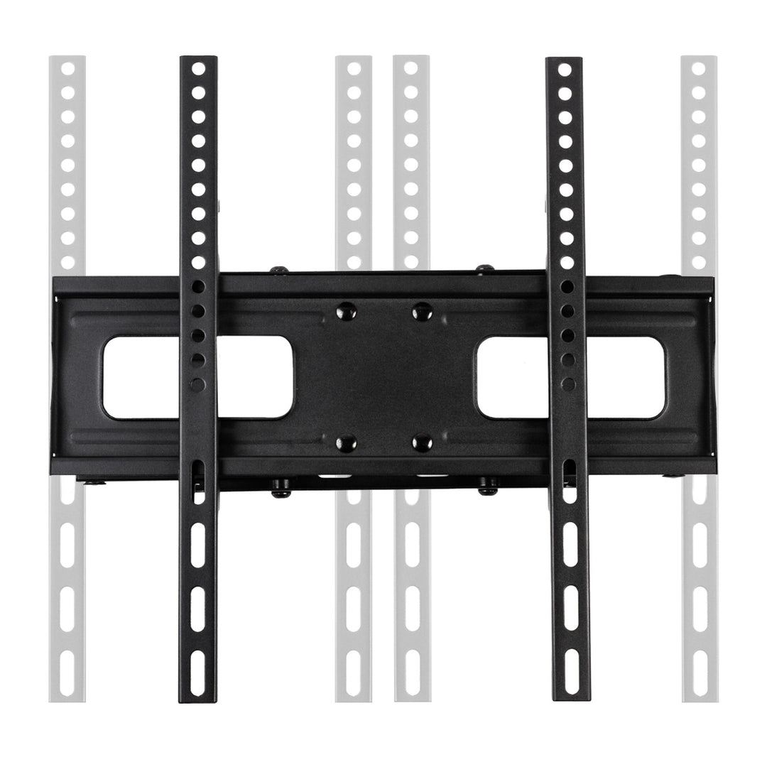 Soporte de TV Maclean, VESA máx. 400x400, 32-75", 50kg, ajuste de ángulo horizontal y vertical, perfil 80-380mm, negro, MC-788