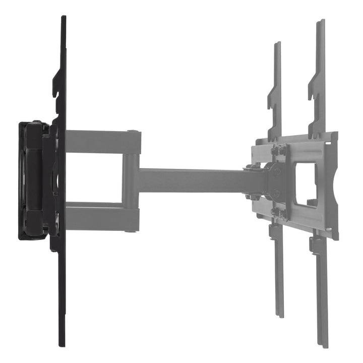 Soporte de TV Maclean, VESA máx. 400x400, 32-75", 50kg, ajuste de ángulo horizontal y vertical, perfil 80-380mm, negro, MC-788