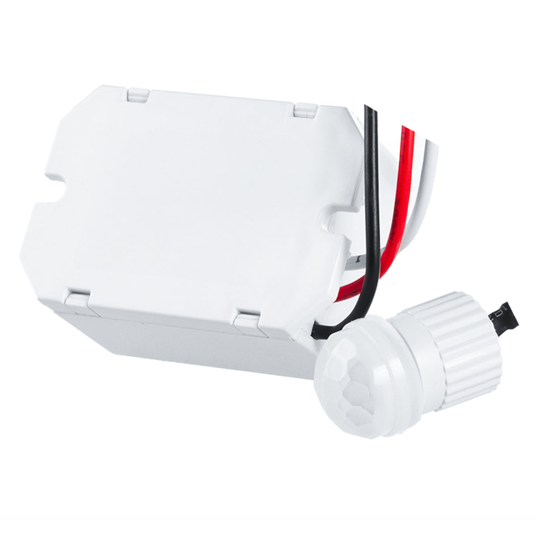 Detector de movimiento Maclean PIR, con sensor externo,12-24V CC, 360°, MCE32 V