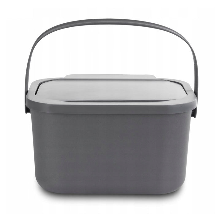 Papeleira Practic Mini Bini com capacidade para 4,5 litros, Cinza