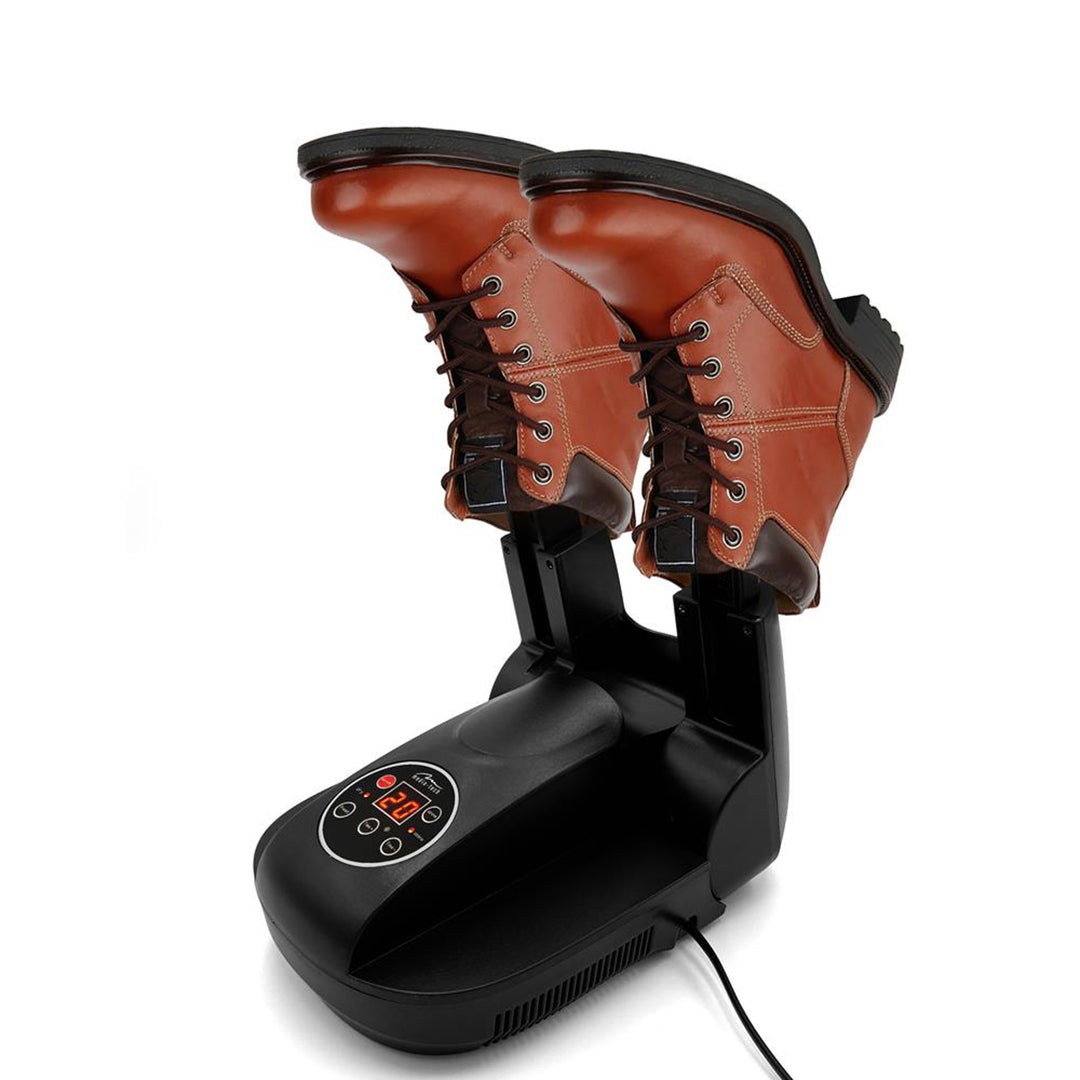Media-Tech MT6523 Secador de zapatos, desinfección por ozono, temporizador, panel de control con pantalla y botones, secador para zapatos, guantes, gorras, cascos, etc.