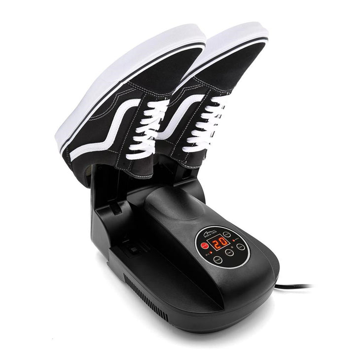 Media-Tech MT6523 Secador de zapatos, desinfección por ozono, temporizador, panel de control con pantalla y botones, secador para zapatos, guantes, gorras, cascos, etc.