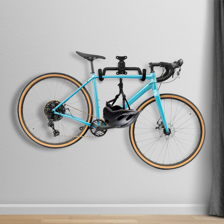 Maclean MC-484 Soporte de pared para bicicletas, horizontal, acero, carga máx. 30 kg