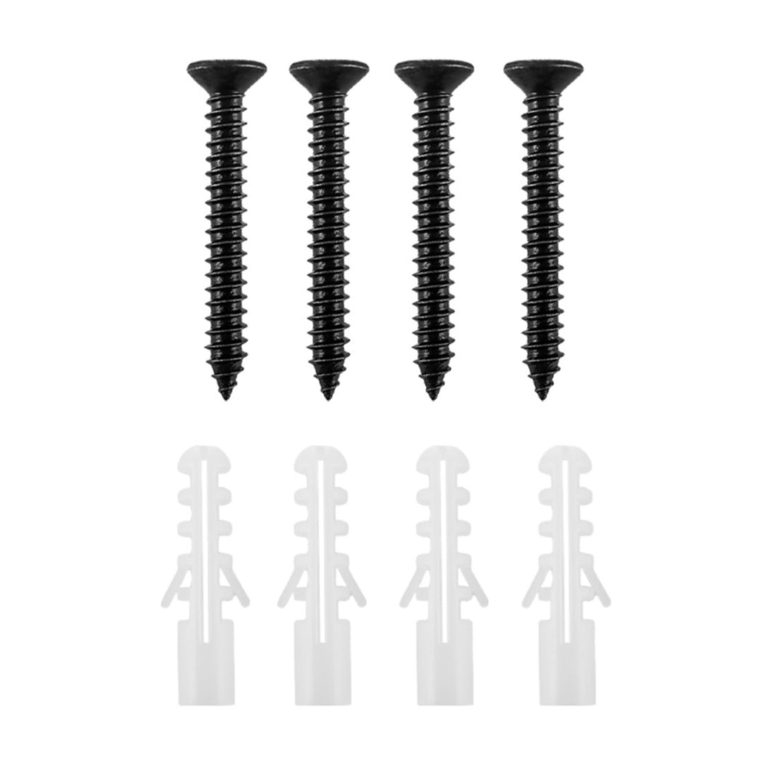 Conjunto de 2 suportes de parede Maclean MC-489 para pneus, rodas, escadas e bicicletas, aço, carga máxima de 22 kg/suporte