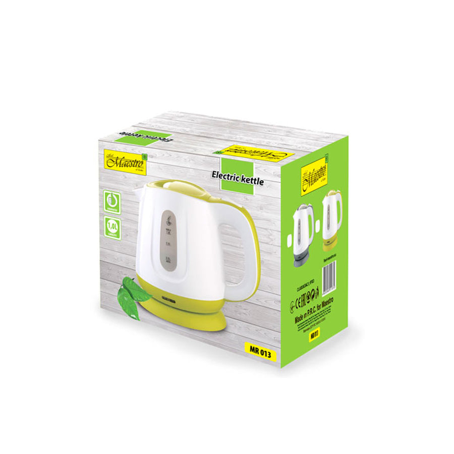 Maestro Hervidor eléctrico, 1100W, 1l, Color gris, MR-013