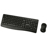 Tracer Juego de teclado + ratón, inalámbrico, sensor óptico, teclado de membrana, BARTIX II RF NANO