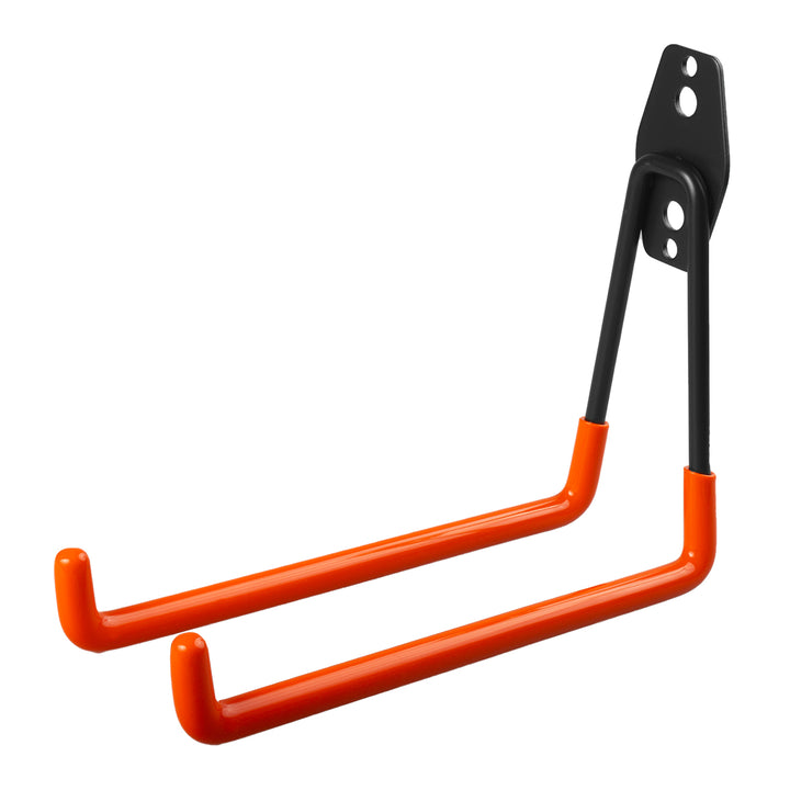 Soporte de pared para garaje Maclean, para neumáticos, herramientas de jardín, escalera, mangueras, bicicleta, carga máx. 25 kg, MC-444, 2 uds.