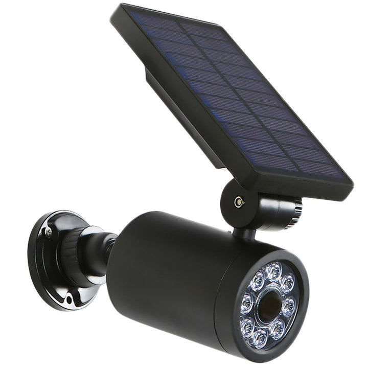Câmara solar fictícia, LED intermitente, sensor de movimento, iluminação LED, autocolante grátis, SOL1801S, 4 peças