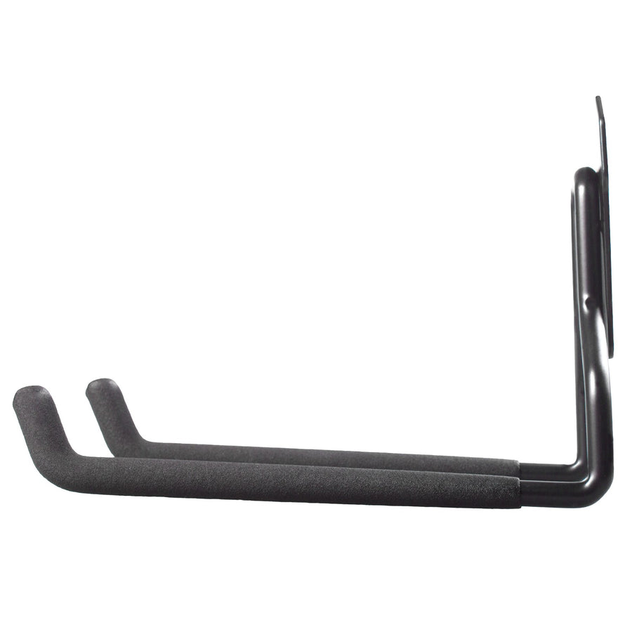 Suporte de parede para garagem Maclean MC-439 + MC440 para pneus, ferramentas de jardim, escadas, mangueiras de jardim, aço, carga máxima de 35 kg