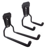 Suporte de parede para garagem Maclean MC-439 + MC440 para pneus, ferramentas de jardim, escadas, mangueiras de jardim, aço, carga máxima de 35 kg