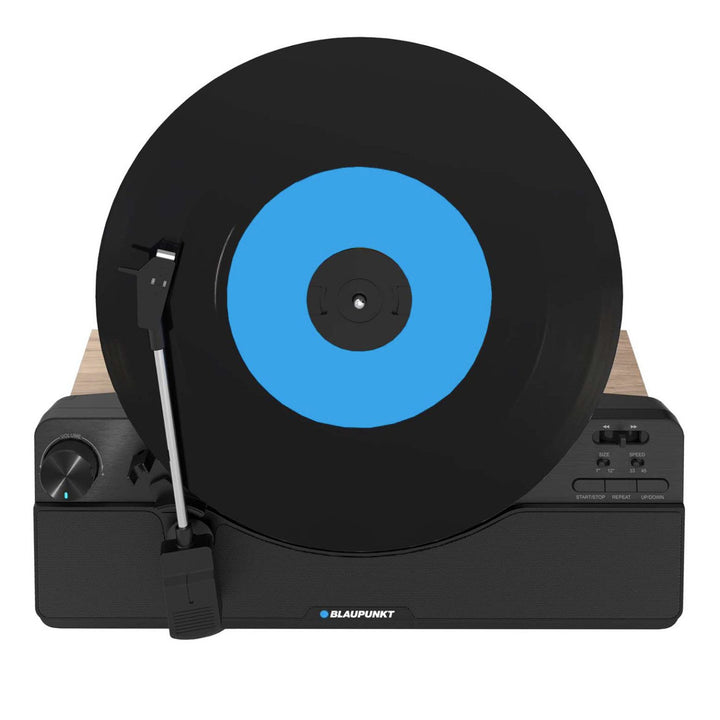 Blaupunkt Giradiscos Vertical, Bluetooth, 2x5W RMS, negro, VT100BK