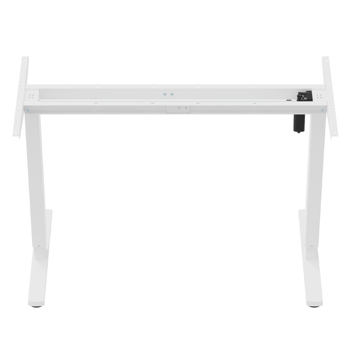 Mesa elétrica regulável em altura Ergo Office, altura máx. 1160 mm, máx. - 80 kg, sem tampo, branca, ER-400 W
