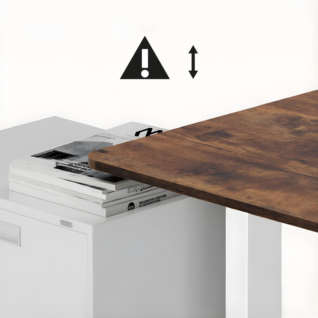 Mesa elétrica regulável em altura Ergo Office, altura máx. 1160 mm, máx. - 80 kg, sem tampo, branca, ER-400 W