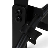 Maclean MC-105 B Organizador de cables bajo escritorio, carga máx. 5 kg, negro