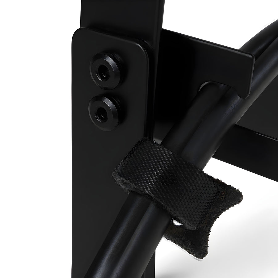 Maclean MC-105 B Organizador de cables bajo escritorio, carga máx. 5 kg, negro