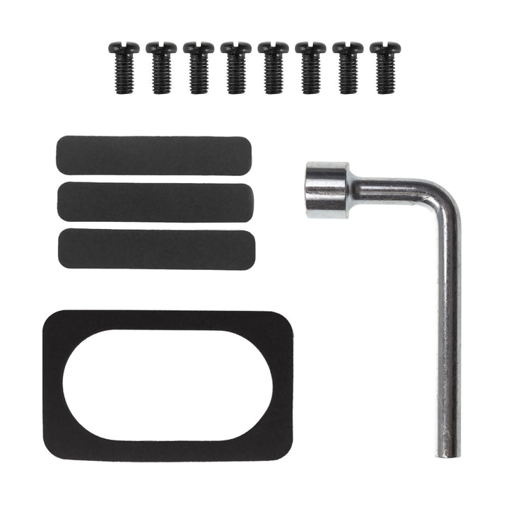 Maclean MC-108 B Soporte para teclado bajo escritorio, carga máx. 5 kg, ajustable horizontal y verticalmente, negro