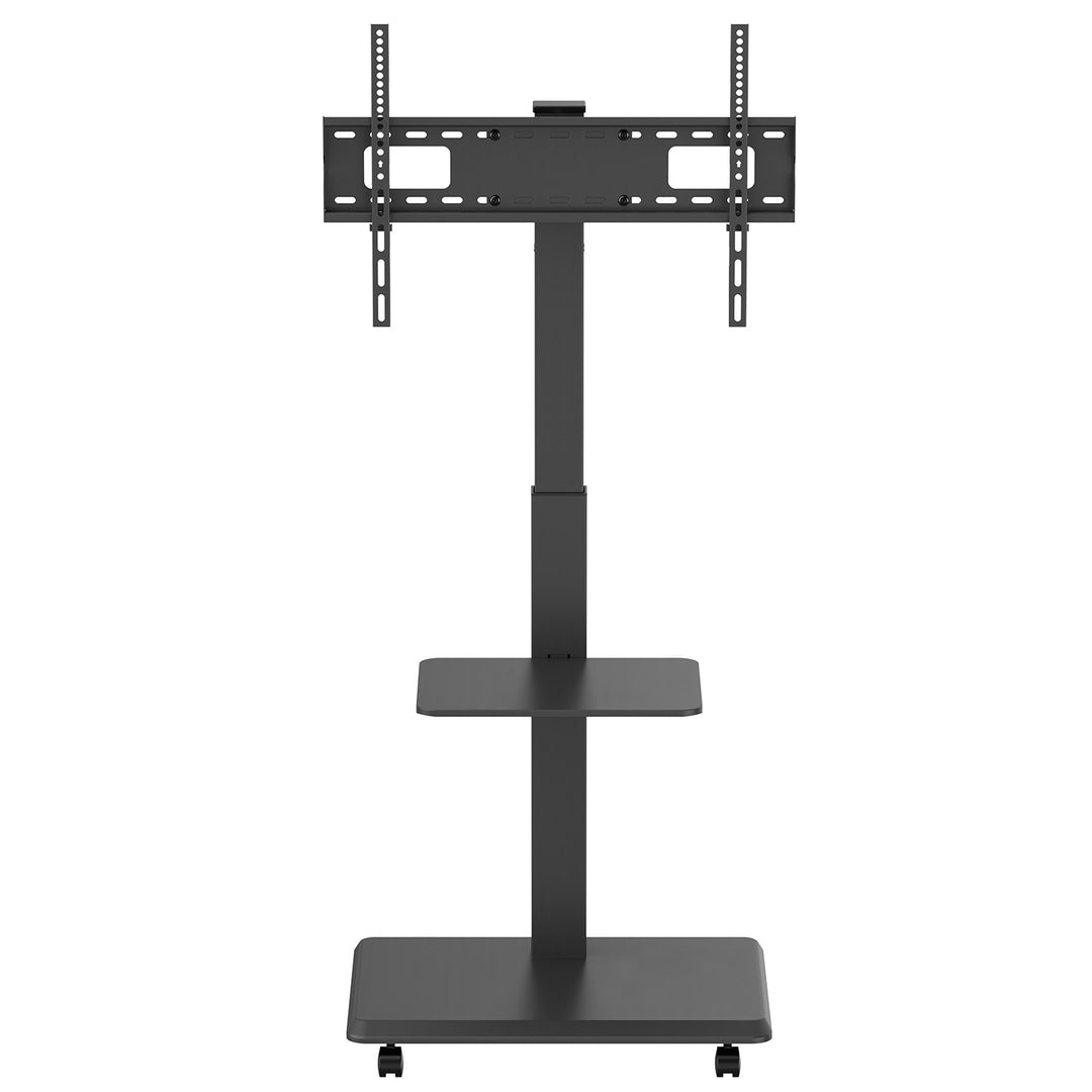 Suporte/carrinho para TV Ergo-Office, carga máx. 50 kg / prateleira 5 kg, máx. VESA 600x400, filtro de linha integrado, preto, ER-304 B VESA 600x400, filtro de linha integrado, preto, ER-304 B