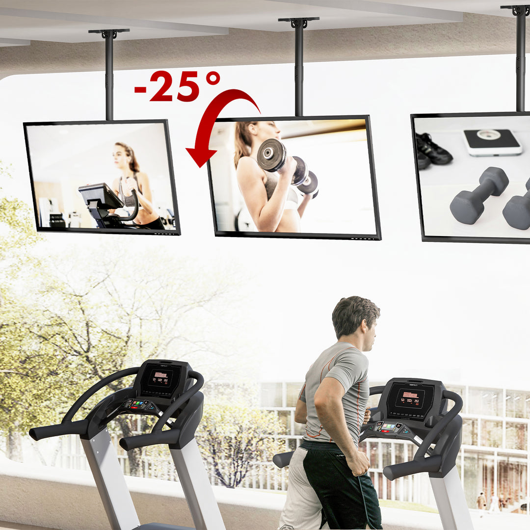 Suporte de tejadilho para TV Maclean, carga máxima de 60 kg, 43-86", VESA máx. 600x400, MC-112 B