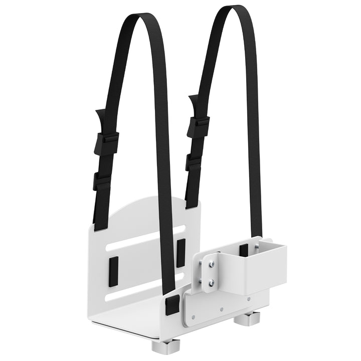 Soporte para CPU Maclean, alcance 122-212mm, carga máx. 10kg, blanco, MC-116 W