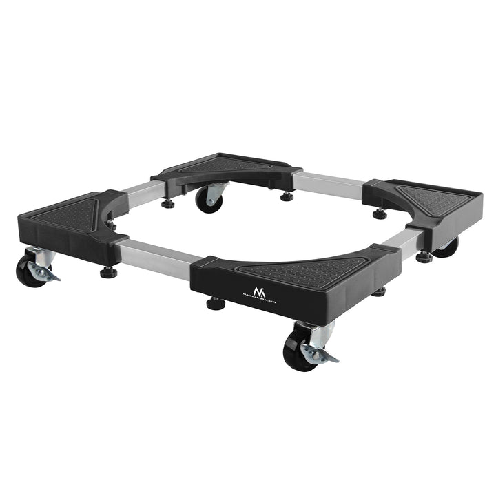 Suporte móvel para máquina de lavar roupa Maclean, com rodas de bloqueio, 500-700 mm de largura, universal, até 200 kg, MC-118 B
