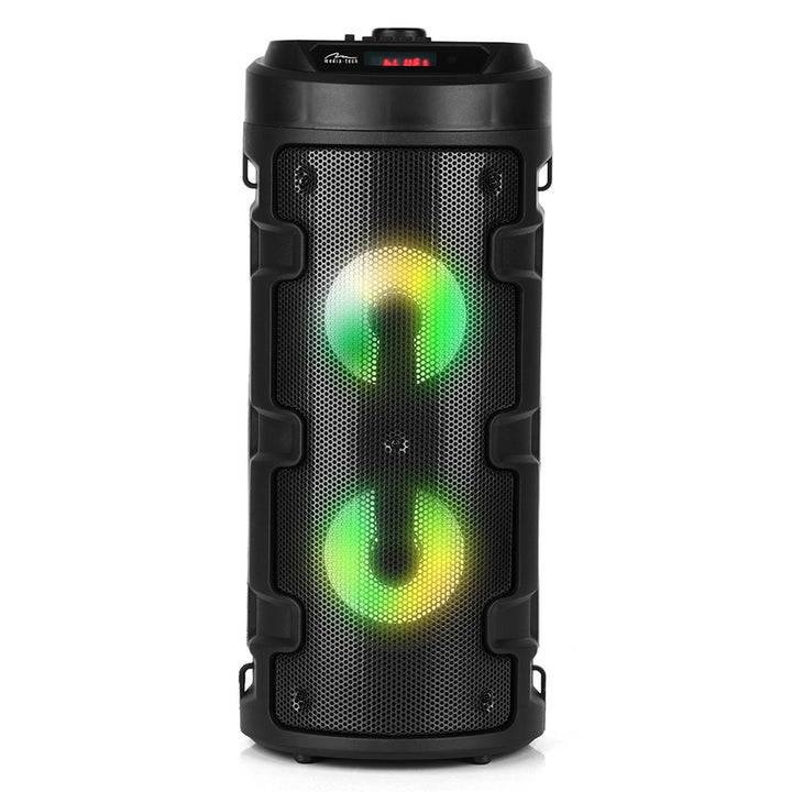 Coluna de som sem fios Media-Tech, Bluetooth, Karaoke, 1000 W, preta, MT3165