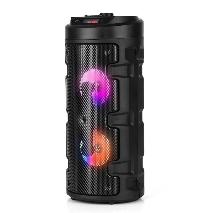 Coluna de som sem fios Media-Tech, Bluetooth, Karaoke, 1000 W, preta, MT3165