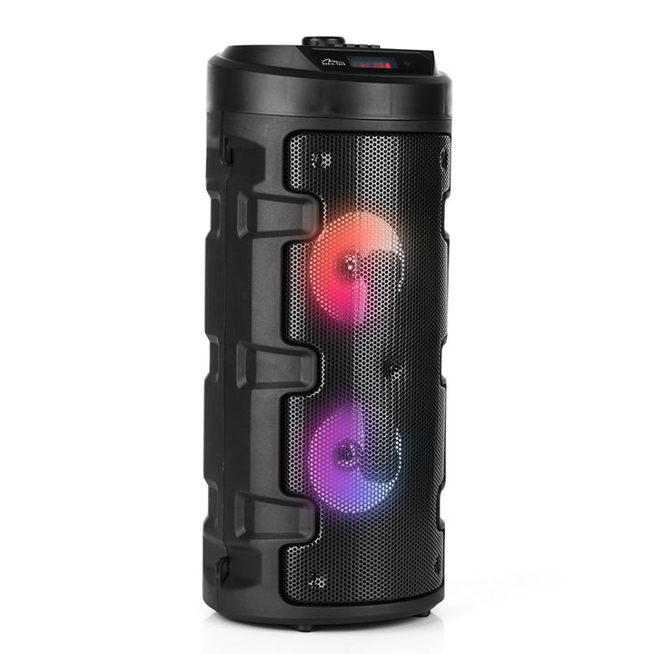 Coluna de som sem fios Media-Tech, Bluetooth, Karaoke, 1000 W, preta, MT3165