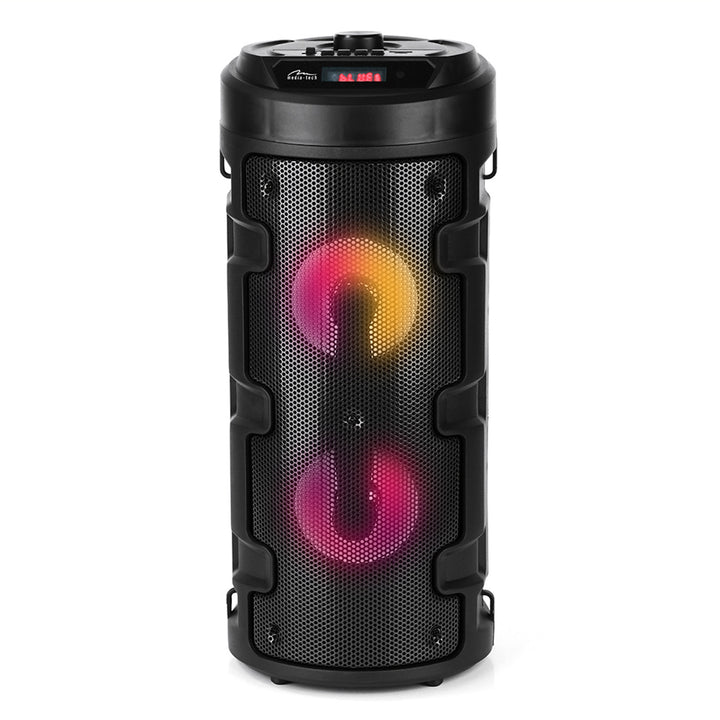 Coluna de som sem fios Media-Tech, Bluetooth, Karaoke, 1000 W, preta, MT3165