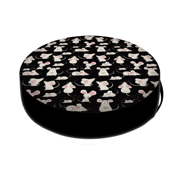 Cama para gatos Bertoni EE130, com encaixe em pellets, com 50 cm de diâmetro, design rato