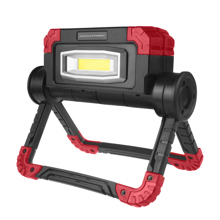 Luz de trabalho LED COB Maclean MCE439, 300 lm, 3 modos de iluminação, fonte de alimentação 4xAA, temperatura de cor 6500K, pacote de 2