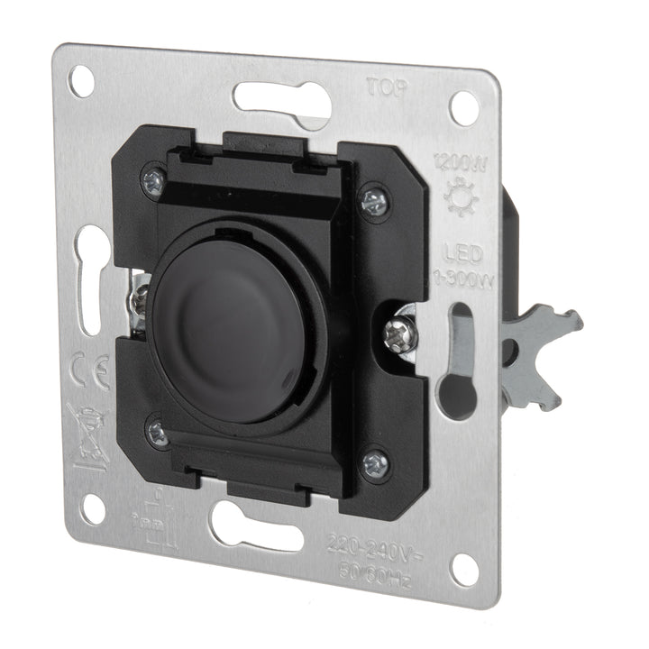 Sensor PIR de curto alcance Maclean, alcance de 5-6 cm, caixa incorporada, carga máxima de 1200 W, MCE313 B, 4 unid.