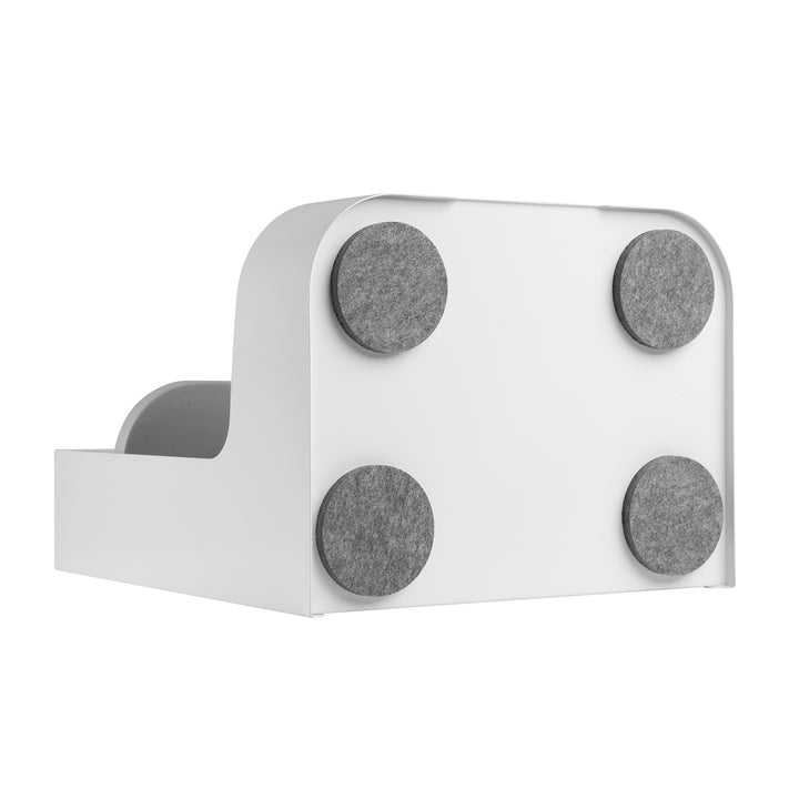 Ergo Office Organizador de escritorio con cajón, blanco, max. 10kg, ER-440 + Organizador de escritorio para utensilios ER-442